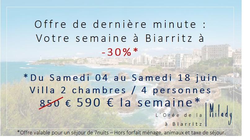 Offre derniere minute biarritz 40623